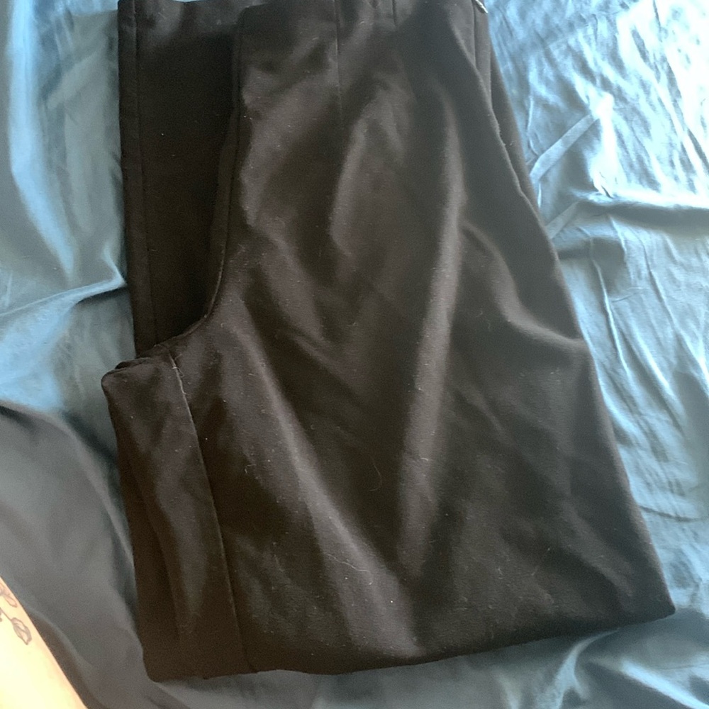Black women work pants